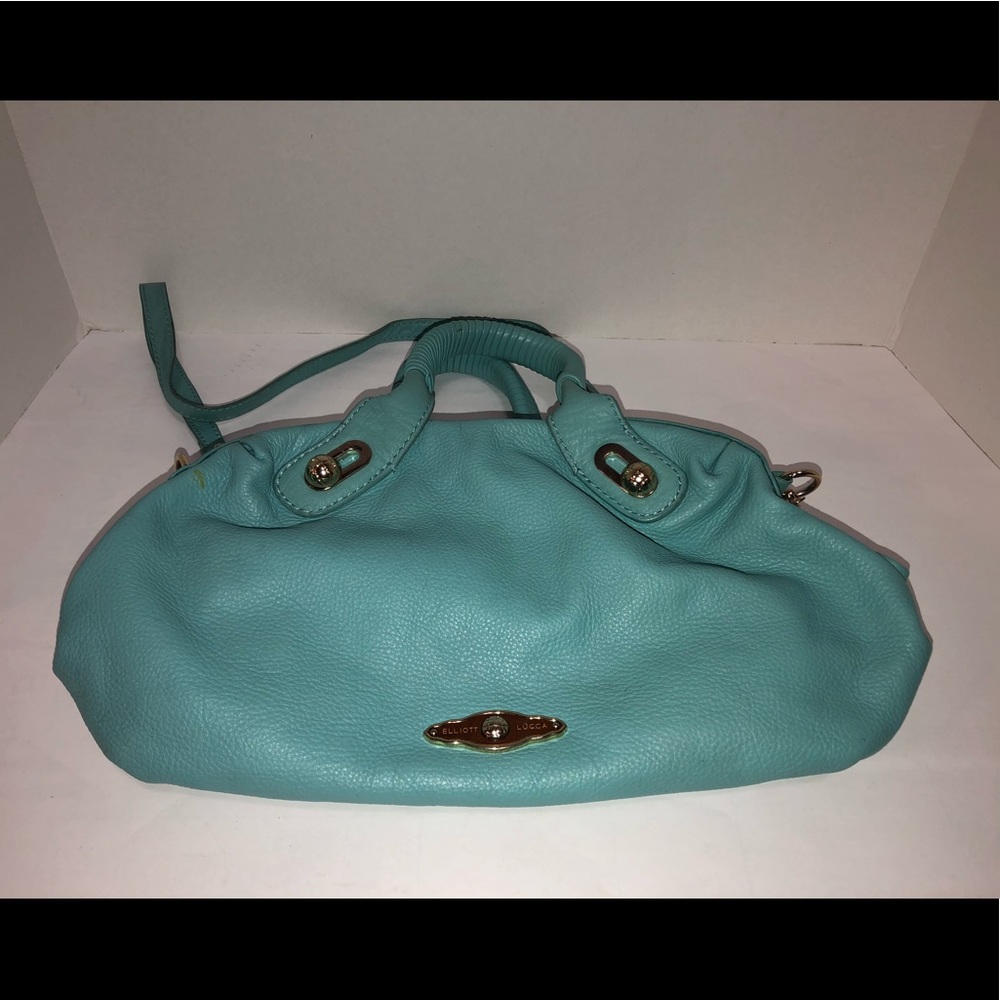 Elliott Lucca Leather Olivia Satchel with strap